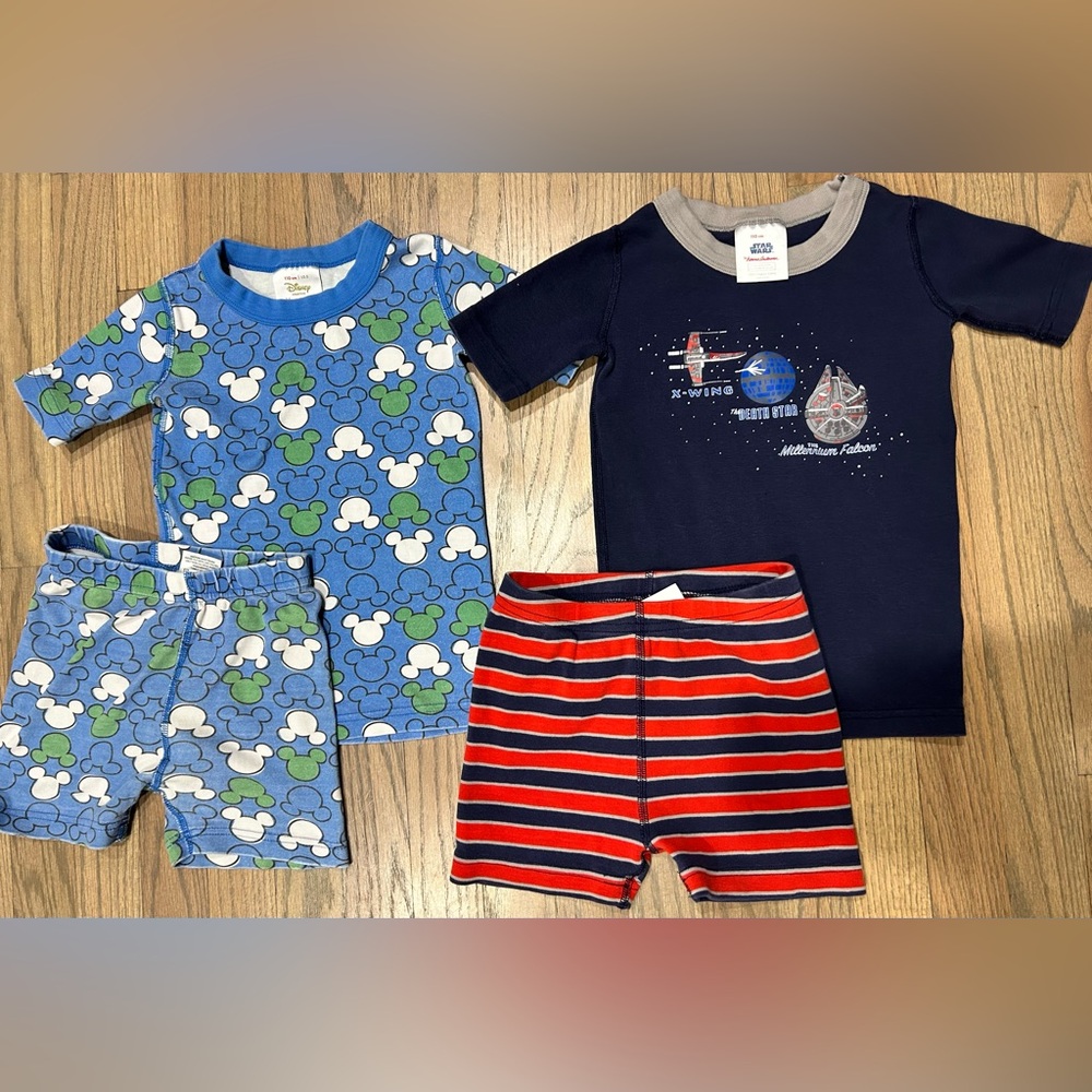 Kids' Graphic T-Shirts and Shorts Set